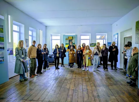 У Бакота Хаб відбулася мистецька резиденція про пам’ять і історію затопленої Бакоти