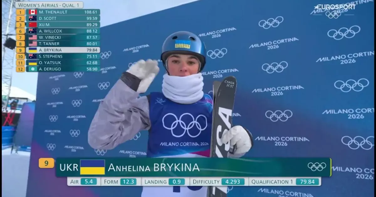 Віцечемпіонка світу на Олімпіаді-2026 після стрибка показала «Слава ЗСУ!»