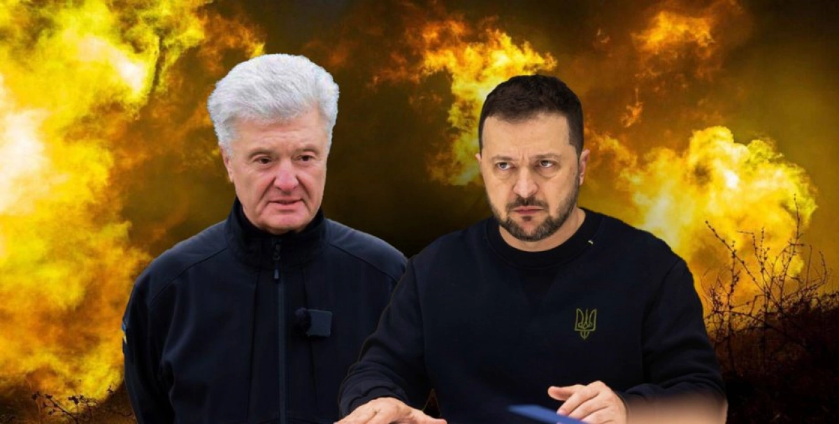 Зустріч Порошенка й Зеленського була напруженою: п'ятий президент приніс роздруківки з «фотожабами»