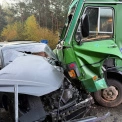 Ранкова ДТП на Львівщині: автобус зіткнувся з Touareg, п’ятеро людей у лікарні