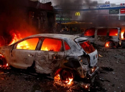 РФ вдарила по Києву «Шахедами»: наслідки в кількох районах, є поранені