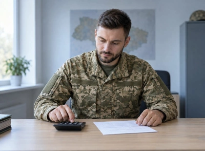 Із зарплати військових у 2026 році утримують 23% податків: роз’яснення Міноборони