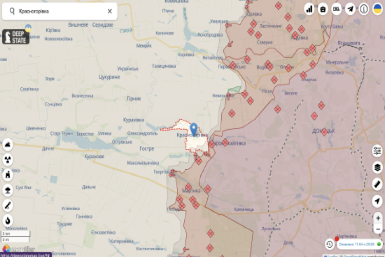Мапу оновлено: стало відомо, де рухається ворог на Донбасі (GlavPost)